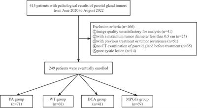 CT-based radiomics with various classifiers for histological differentiation of parotid gland tumors